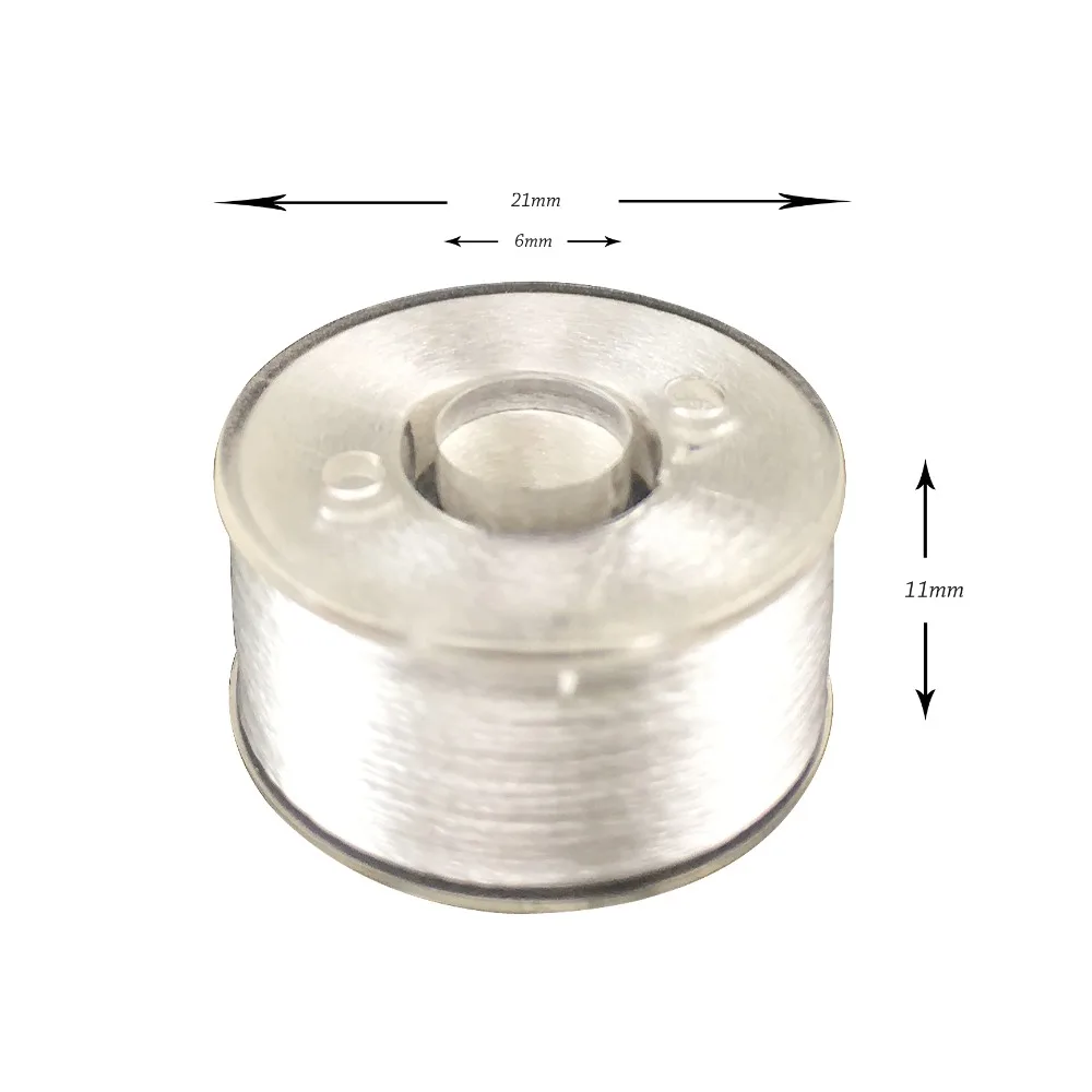 

12 Bernette bobbins Prewound bobbins as MACHINE EMBROIDERY THREAD bottom thread Style A white black or Colors