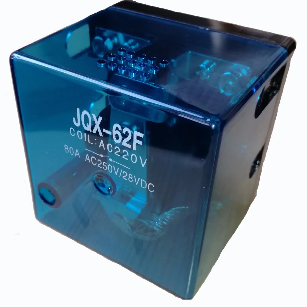 JQX 62F 1Z 80A 28VDC 250VAC Electrical Relays Coil High