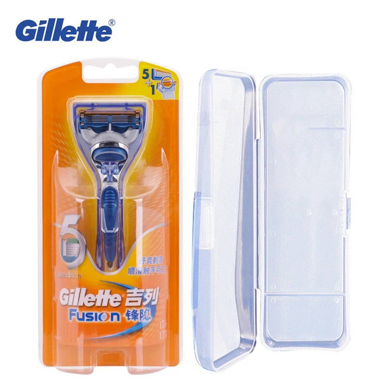Gillette Fusion Мужская бритва бритвы для бороды ручная бритвенная Безопасная лезвие