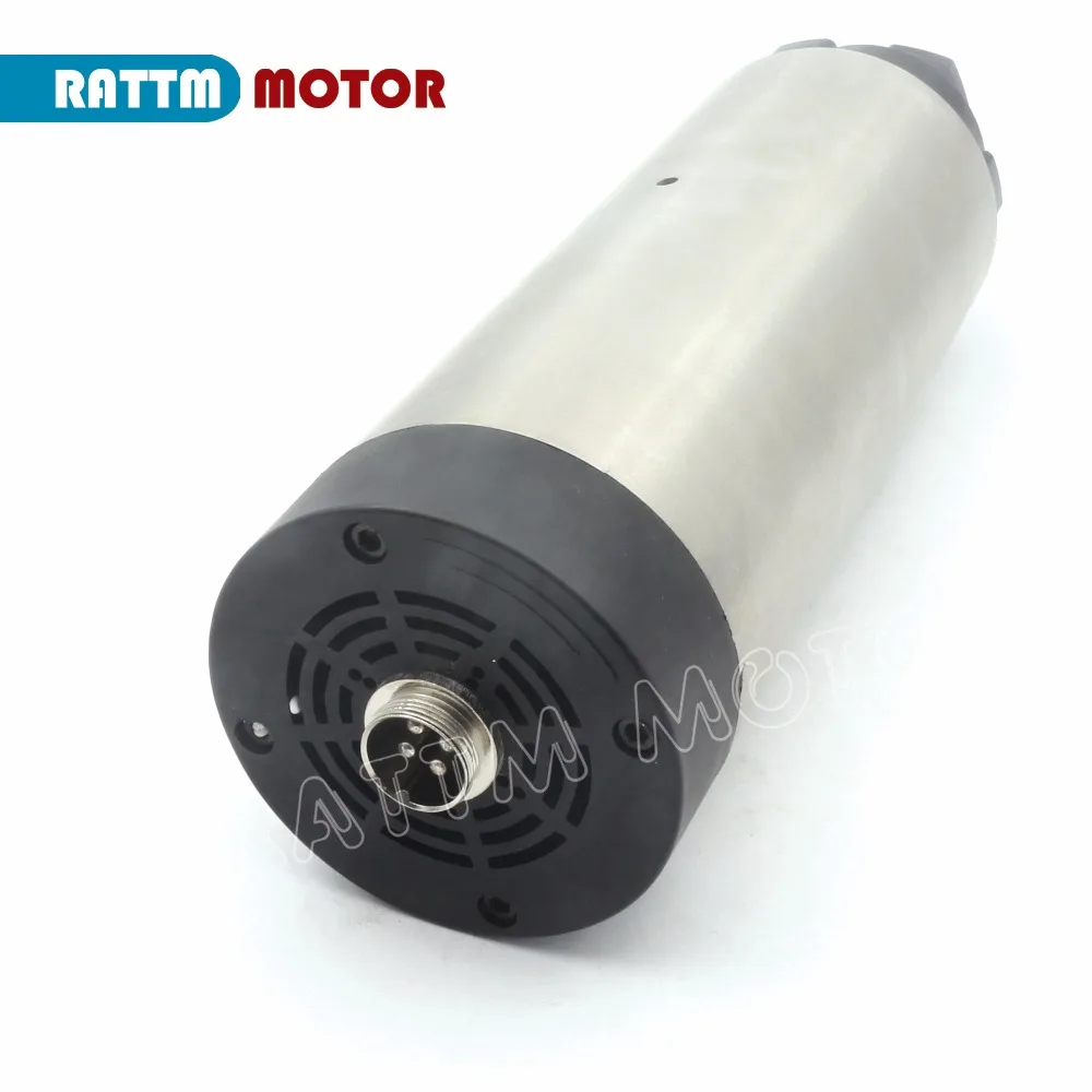 ЕС корабль CNC с воздушным охлаждением мотор шпинделя 2.2kw ER20 220V /24000rpm /4 подшипника