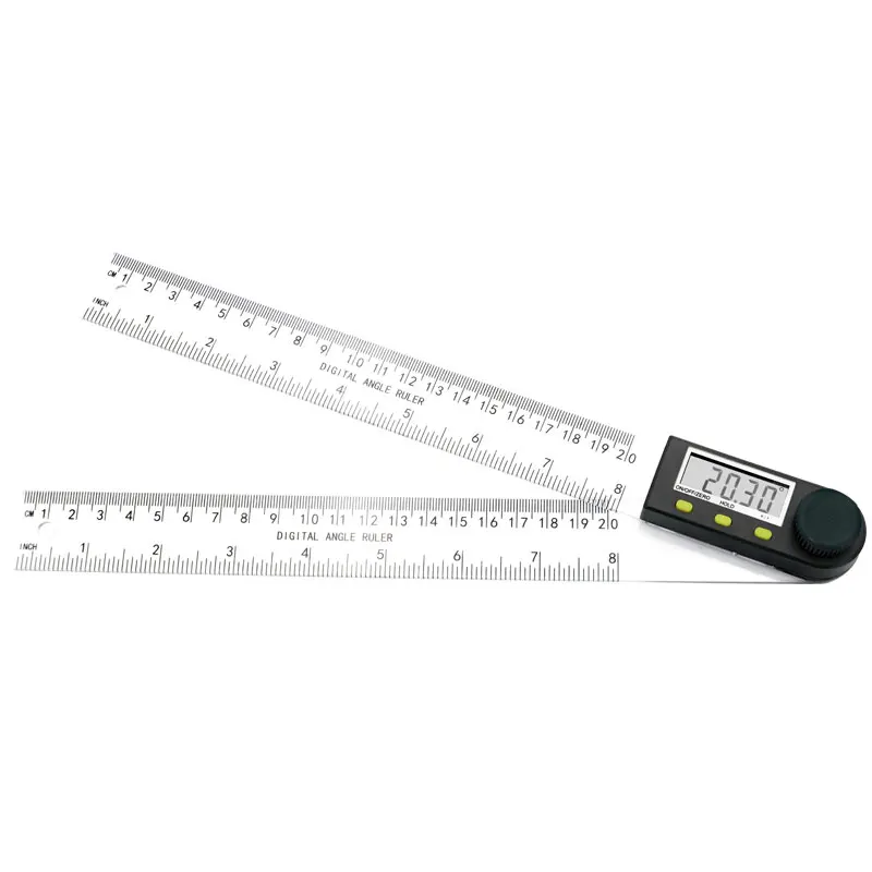 Digital Meter Angle Inclinometer 200 mm 8'' Angle Digital Ruler Electron Goniometer Protractor finder Measuring Tool