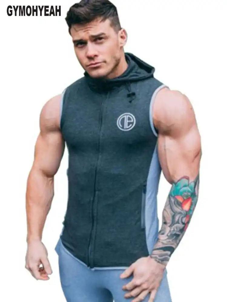 buy sleeveless hoodie