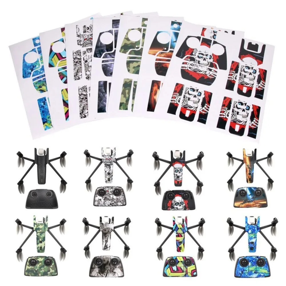 

Waterproof Cool PVC Decals Sticker for Parrot Anafi Remote Control Battery Accessories for Drone Body Shell Protection Skin hz
