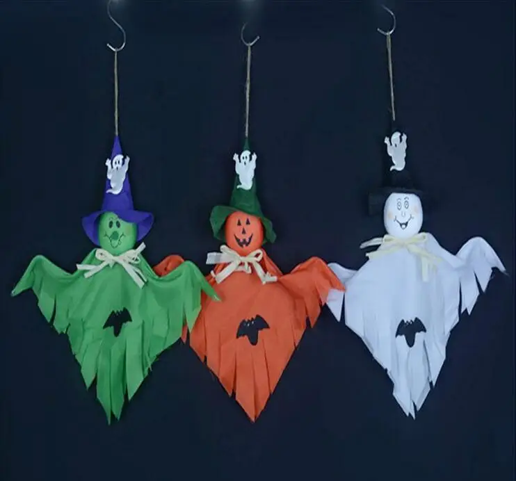 2pcs/lot Halloween Horror Ghost Dolls Props Hanging For Birthday Party Bar DIY Decorations | Дом и сад