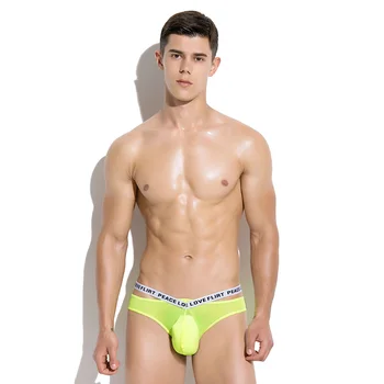 

Men underwear briefs men ropa interior hombre male underwear personaliity sexy underwear men jockstrap breathable mesh gay cueca