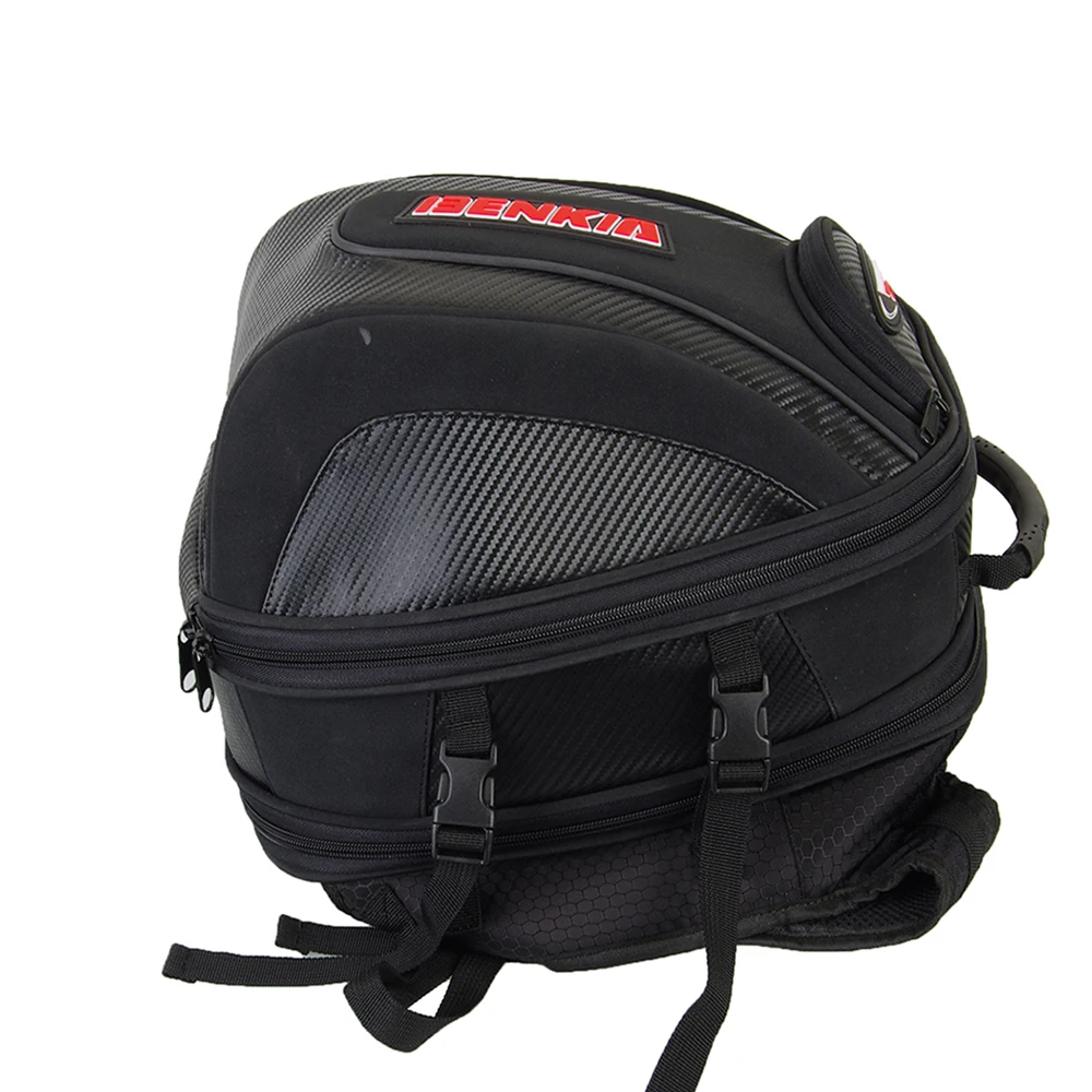 Mochila à Prova Bolsa de Corrida Mochila de Viagem Benkia Moto Rcycle Dwaterproof Água Capacete Mochila Bagagem Tanque 10 China motorcycle bag Suppliers