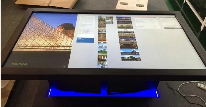 4K Display 55" wifi Multitouch 17 windows 10 sigange