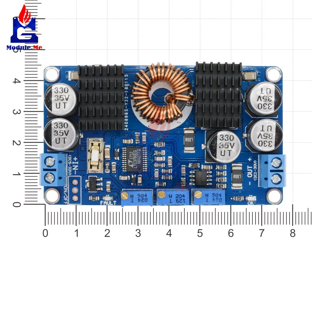 LTC3780 10A DC 5 V-32 V постоянного тока до 1 V-30 V Напряжение автоматическое шаг вверх вниз Регулятор зарядки зарядная Модульная плата автоматически регулятора