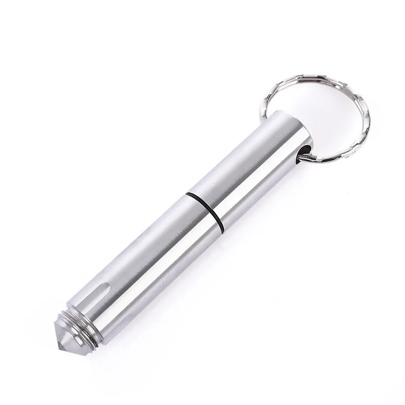 

Stainless Steel Mini Tactical Pen Defense Pen EDC Outdoor Survival Lady Self-defense Tool Necklace Key Pen Broken Window Tools