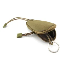 Новая ткань Оксфорд Водонепроницаемая износостойкая камуфляжная тактическая аксессуары с зажимом Поклонники военного стиля сумка для ключей DOD886