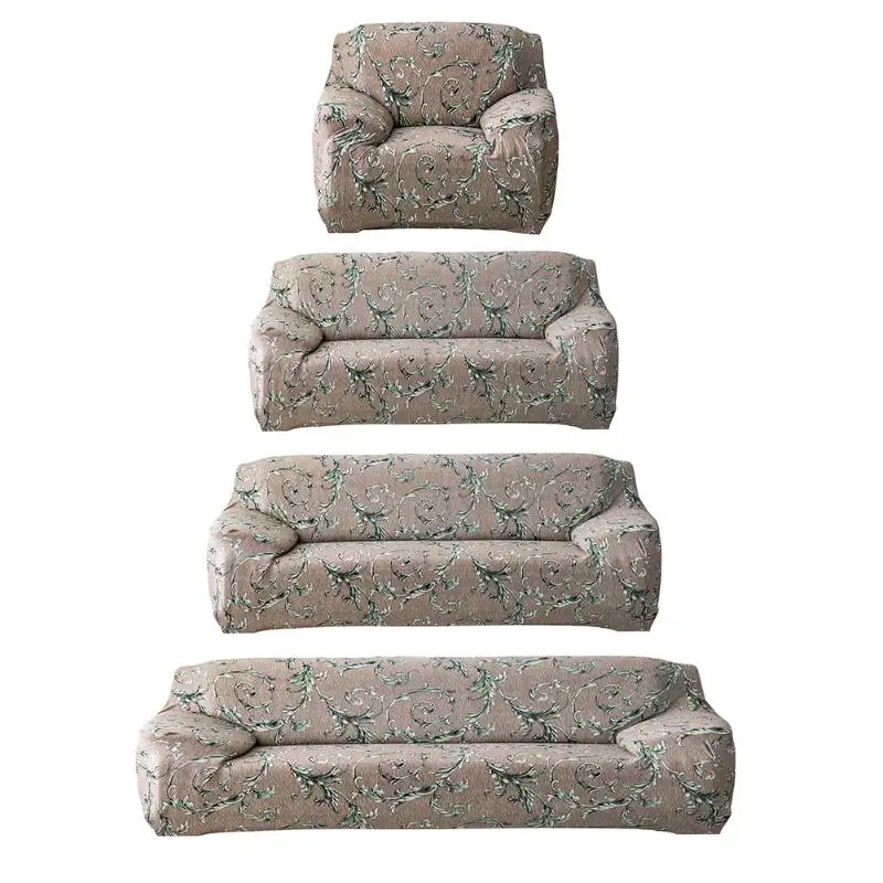 Modern Sofa Cover Fashion Slipcover Stretchable Pure Color Polyester