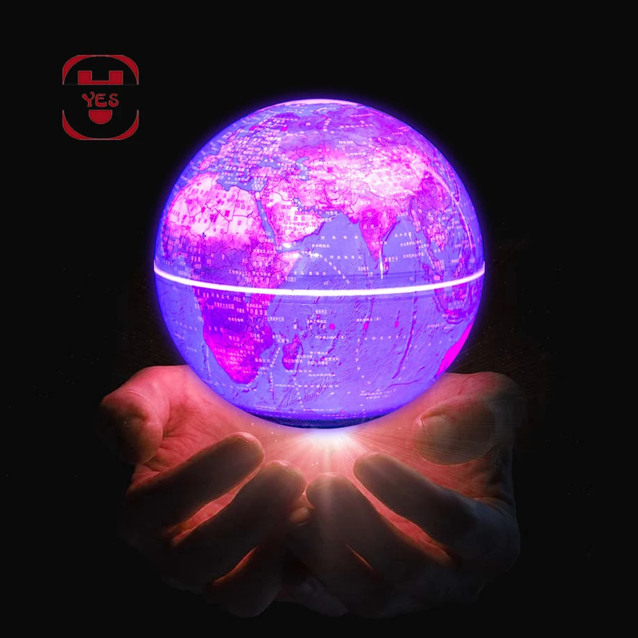  YES New Magnetic Levitation Globe Electronic Floating Suspended 360°Rotate for Child Home Bedroom S - 33023676463