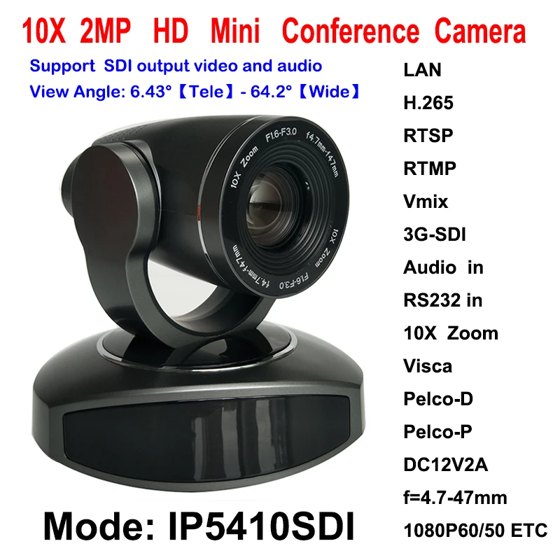 2mp дистанционное обучение Высокое разрешение Ptz Ip USB Video Conference Камера с RTMP RTSP протоколы