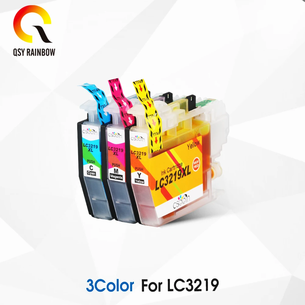 

3 pcs Replacement for Brother LC3219XL Ink Cartridges LC3217 High Capacity Compatible with Brother MFC-J5330DW MFC-J5335DW