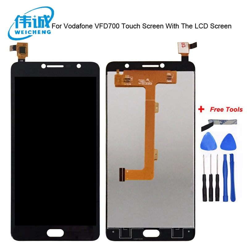 100% протестированный ЖК дисплей для Vodafone Smart VFD700 ultra 7 с сенсорным экраном и