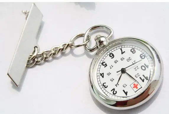 Free shipping 10pcs/lot Nurse watch with Stainless steel band Dual display digit Free shipping 10pcs/lot Nurse watch with Stainless steel band Dual display digit