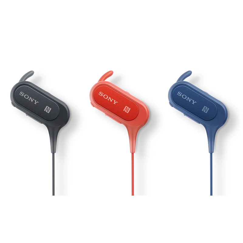 SONY MDR-XB50BS Экстра бас Беспроводные спортивные наушники-вкладыши Bluetooth стерео наушники гарнитура для бега с микрофоном для смартфонов iPhone