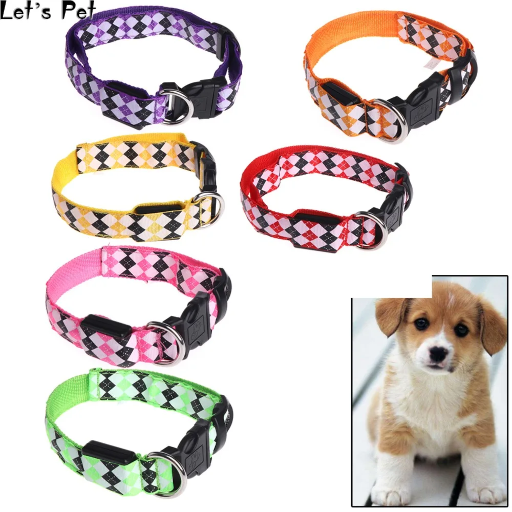 Let s font b Pet b font font b Pets b font Cat Dogs LED Collar