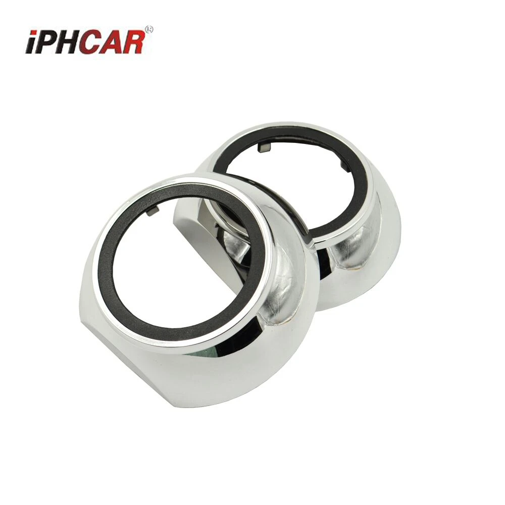 

2pcs 3.0 inch Tiguan Bi-xenon hid projector lens shrouds mask cover H4 Easy Install Koito Q5 LHD RHD hid headlight car styling