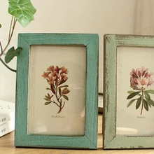 Ретро кадр урожай дизайн искусство декор фоторамка украшения дома стены фоторамка 2 шт./лот