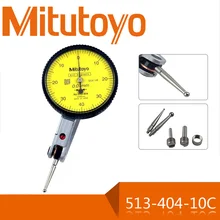 MITUTOYO 513-404-10C с 3 зондами диапазон измерения 0,8 мм/0,01 0-40-0 рычажный индикатор Япония Сделано Быстрая циферблат индикаторы