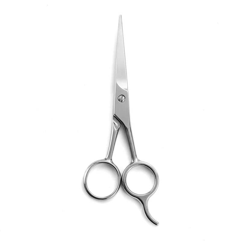 Кастомизированный логотип 13,5 см для бороды, из нержавеющей стали ножницы для дома Применение для парикмахера