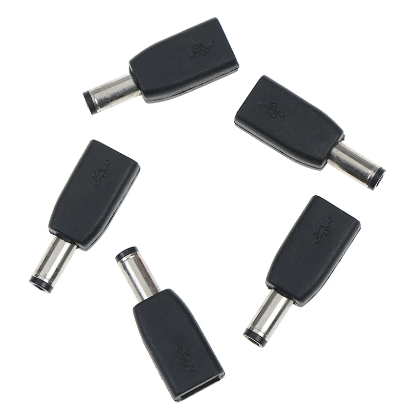 1 шт. разъем USB 2 0 Micro B Мама мама постоянного тока 5 мм x папа адаптер питания В