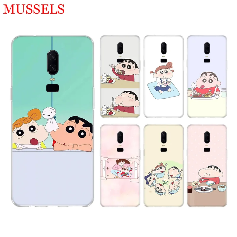 Shinnosuke Nohara Durable Phone Back Case for font b OnePlus b font font b 7 b
