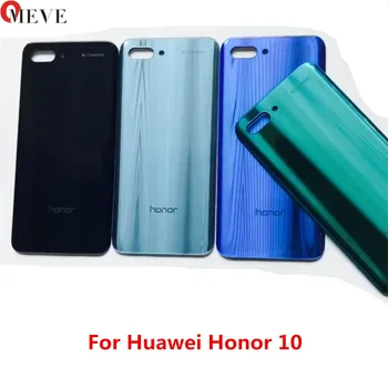 

10pcs For Huawei Honor 10 Back Battery Glass Cover Panel Honor10 Rear Door Case For Huawei Honor 10 Back Cover Housing