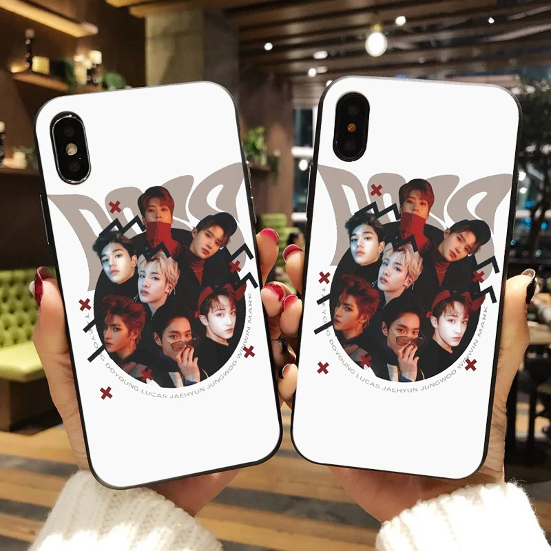 NCT 127 Kpop Boy group Мягкий силиконовый чехол для телефона iPhone X XR XS MAX 8 7 6 6S PLUS 5S KPOP K.A.R.D MONSTA X NCT 127 чехол - Цвет: 10516