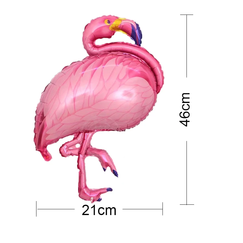 7 шт. Свадебные украшения Mariage надувные фламинго фольги шар на день рождения Лето Гавайи невесты тропические вечерние поставляет боду