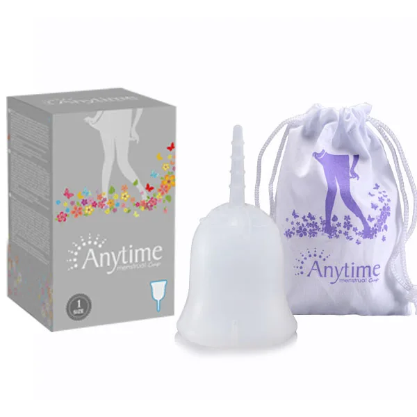 FDA распродажа, набор, менструальная чашка,, медицинский класс, силиконовая чашка для женщин, для гигиены, многоразовая, 10 лет, от производителя в любое время, бренд - Цвет: White