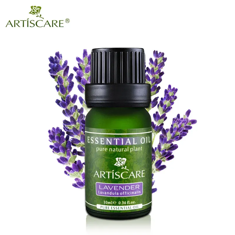 

ARTISCARE 100% Pure Lavender Essential Oil 10ml for Remove Acne Fade Acne Marks Help Sleep Provence Lavender Oil Face Care Oil
