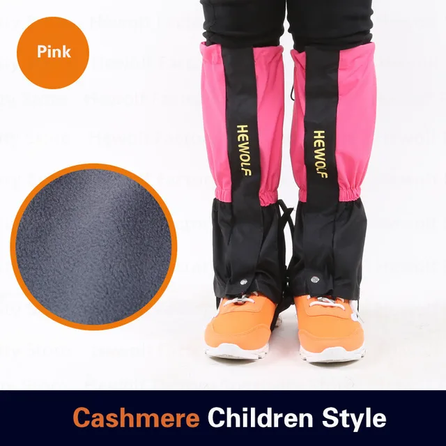 Hewolf Camping Leg Warmers Waterproof Leg Sleeve Snow Desert Fleece Leg