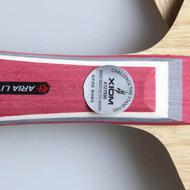 XIOM лезвие для настольного тенниса ARIA LITE 5 слойная деревянная петля контрольная ракетка для Пинг-Понга Летучая мышь весло tenis de mesa