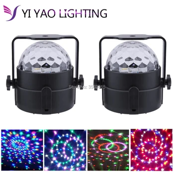 

Crystal Magic Ball Led Lamp Control Modes RGB 3W Stage Lighting