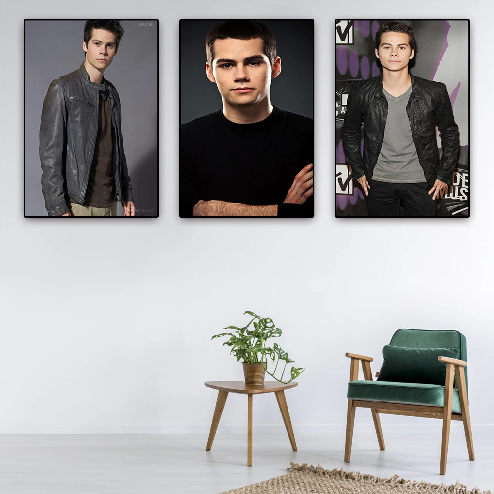 

Custom Canvas Poster Dylan O'brien (1)Printing Posters Cloth Fabric Wall Art Pictures For Living Room Decor#18-12-05-S-01-30