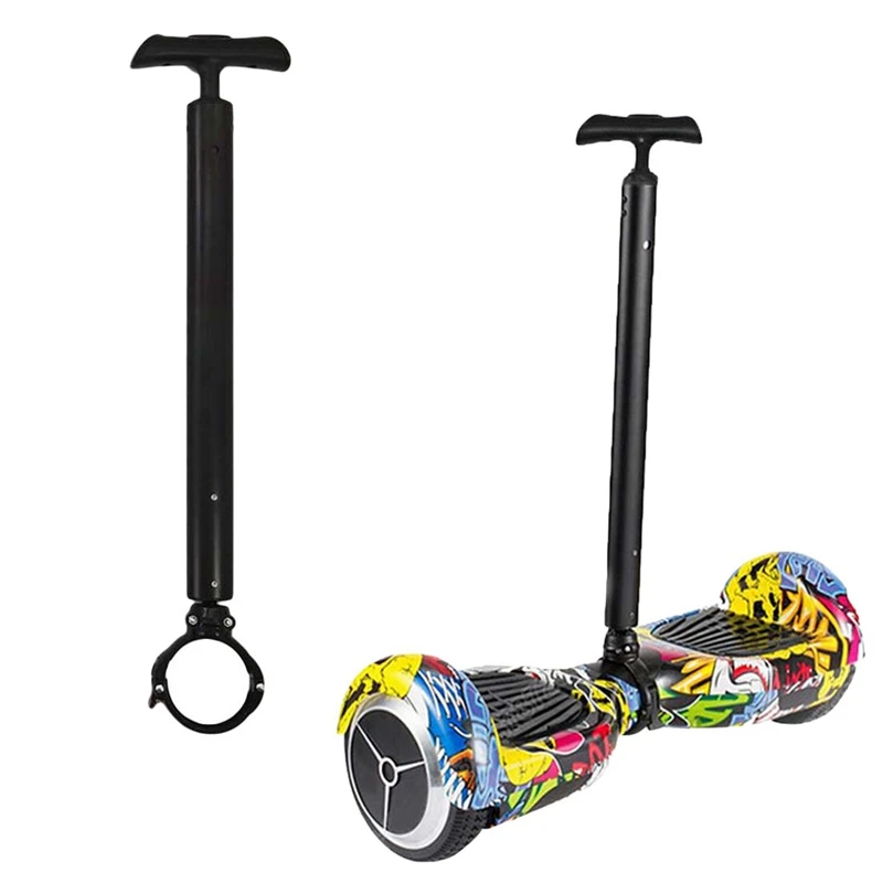 

6.5 10 Inch 2-Wheel Self-Balancing Scooter Handle Armrests Flexible Handlebar Skateboard Telescopic Rods Handlebar Skateboard