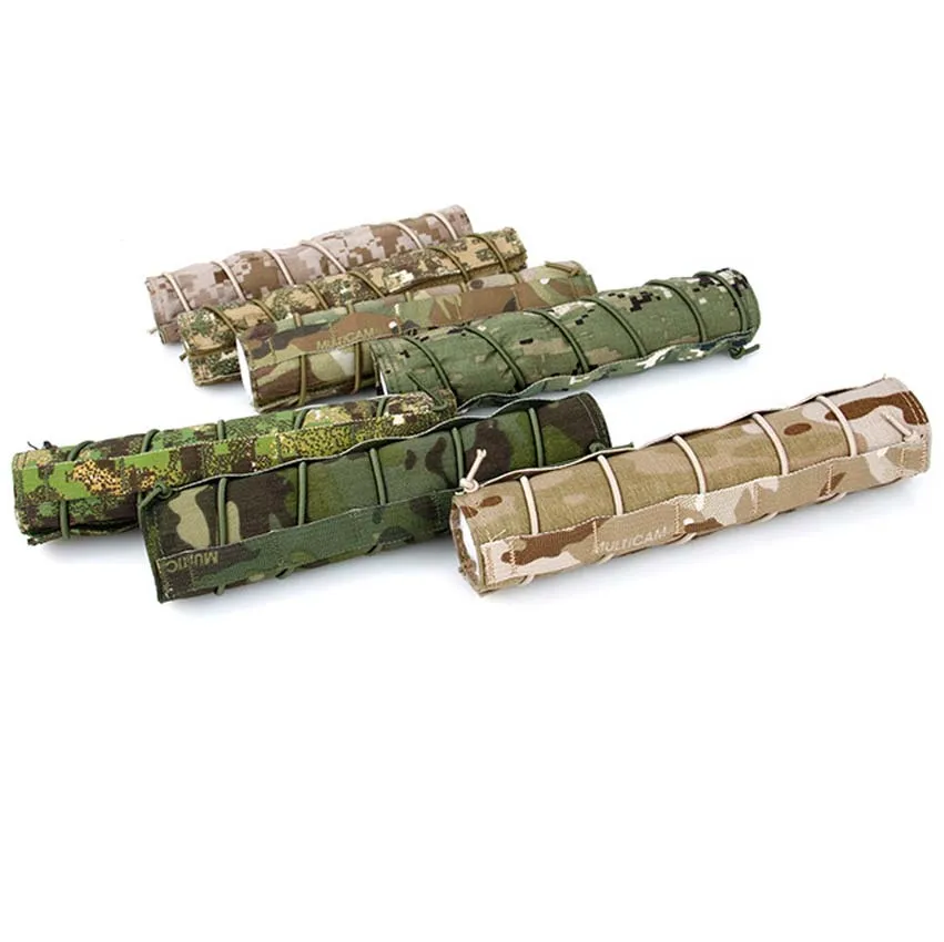 

Free Shipping TMC2353 Tactical Camouflage 22cm Airsoft Suppressor Cover Quick Release Genuine Crye Multicam Tropic / Woodland