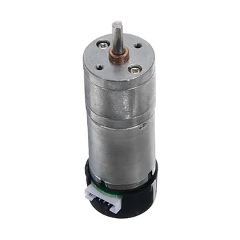 

Brand New 1pc 9V 150RPM 25mm DC Gear Motor For Tank Remote Control Robot