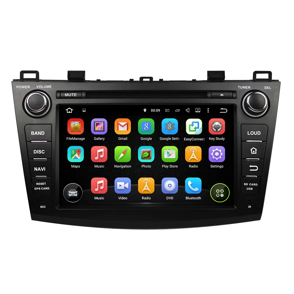 Excellent KLYDE 8" 2 Din 8 Core Android 8.0 For MAZDA 3 2009-2012 Car Radio 2+16GB 4+32GB 4+64GB Multimedia Player Audio Stereo 1024*600 0