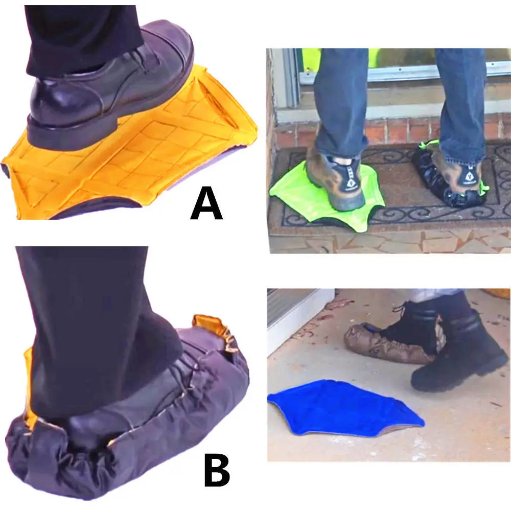 Reusable Automatic overshoes shoe covers sock AUTO Package Fast shoe