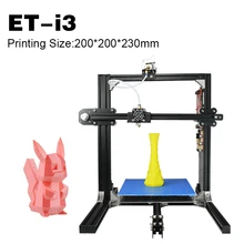 Небольшой 3D DIY Принтер Нужно Сборки Модели Структуры Металла Принтеры Нити Автоматический Экструдер Учение Видео Легко Собрать