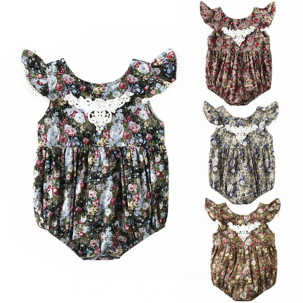 Dream Cradle Rose Baby Romper,Vintage Baby Romper,Toddler Romper,First Birthday Outfit,Baby Outfit Photo, Baby Girls Boho Romper (4)