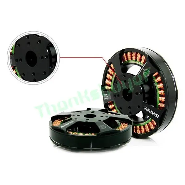 T-motor Tiger Motor U8 U8-10 170KV U-power профессиональный двигатель 6-12S для мультикоптера