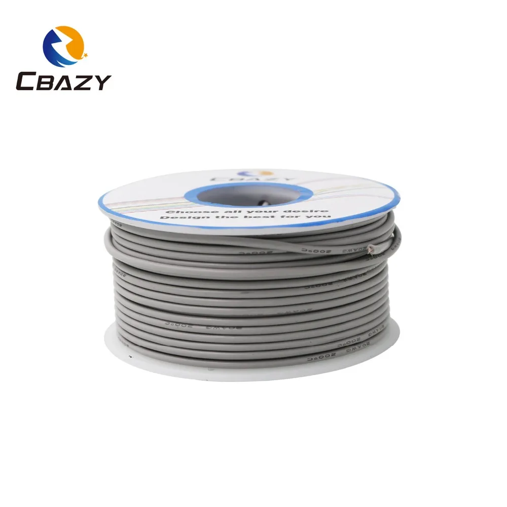 CBAZY силиконовый 16AWG 8 м гибкий силиконовый провод луженый медный провод кабель многожильный 10 цветов на выбор DIY проводное соединение