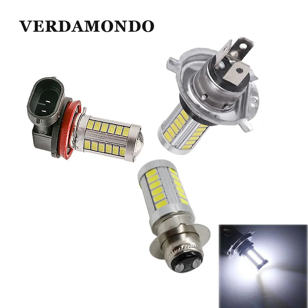 

H4 H6M H8 H11 Led 33 SMD 5730 Bulb Car-styling Fog Light Driving Led Car Bulbs Motorcycle DRL Daytime Running Light Universal