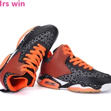 Уличная Водонепроницаемая Мужская баскетбольная обувь классические воздушные кроссовки Высокая поддержка сетевой демпфирующий тренажер противоскользящая прогулочная обувь