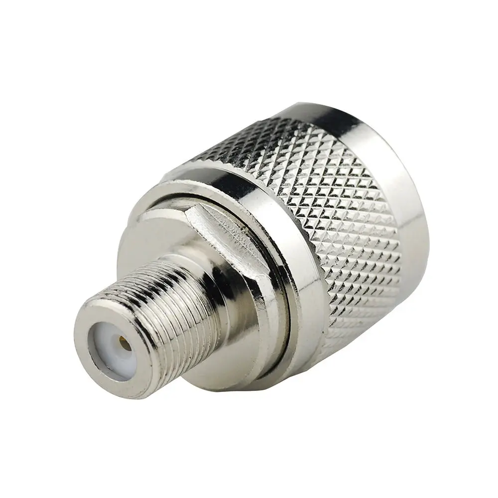 F Type Female Jack to N TYPE Female Plug Straight Adapter RF Connector Converter