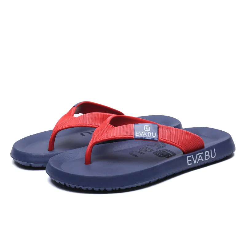 

Summer Trend Casual Flip Flops Beach Men's Shoes Simple Fashion Slippers Lightweight Wild Home Slippers Quick-Drying Shoes